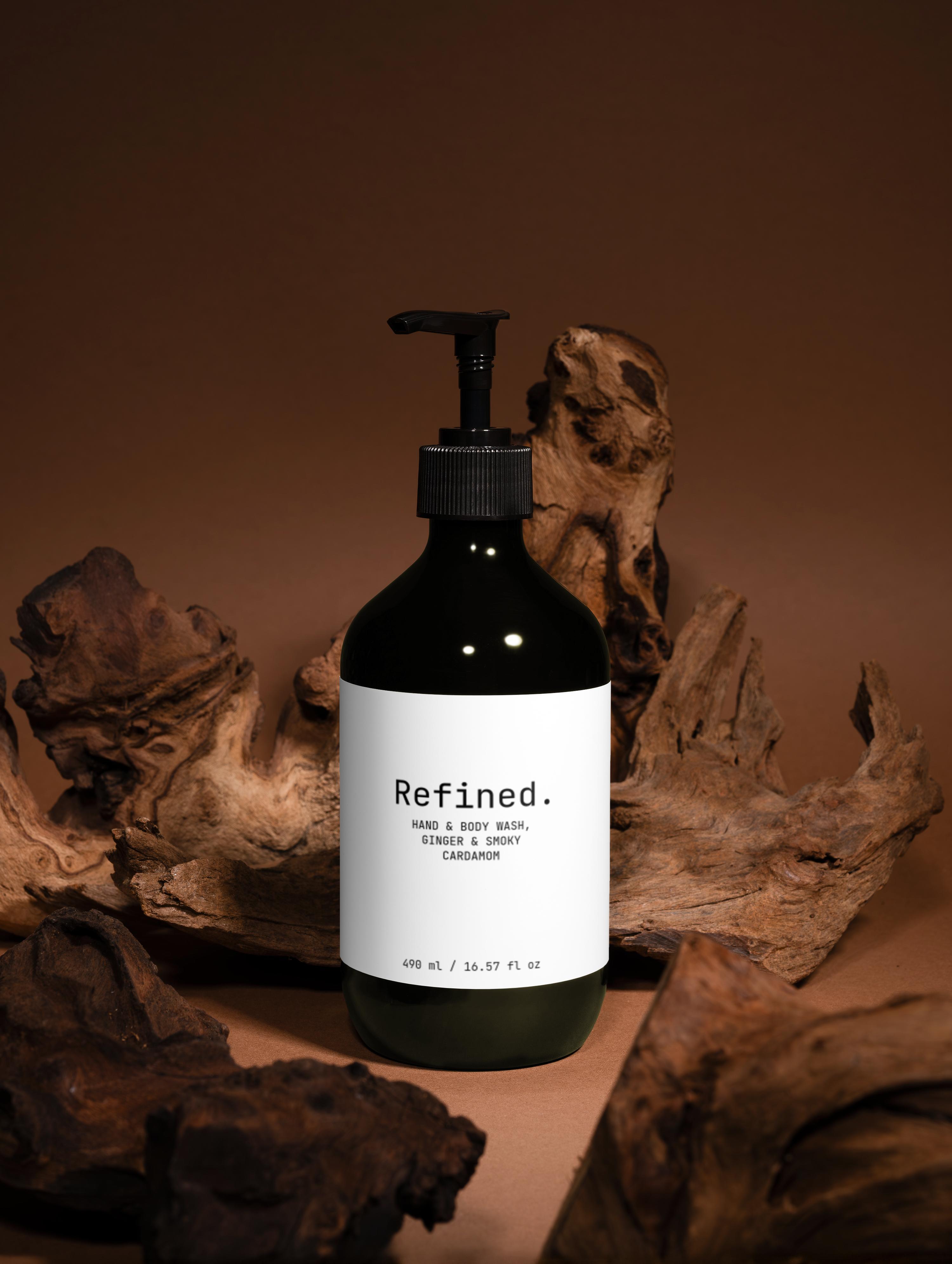 Hand & Body Wash, Ginger & Smoky Cardamom